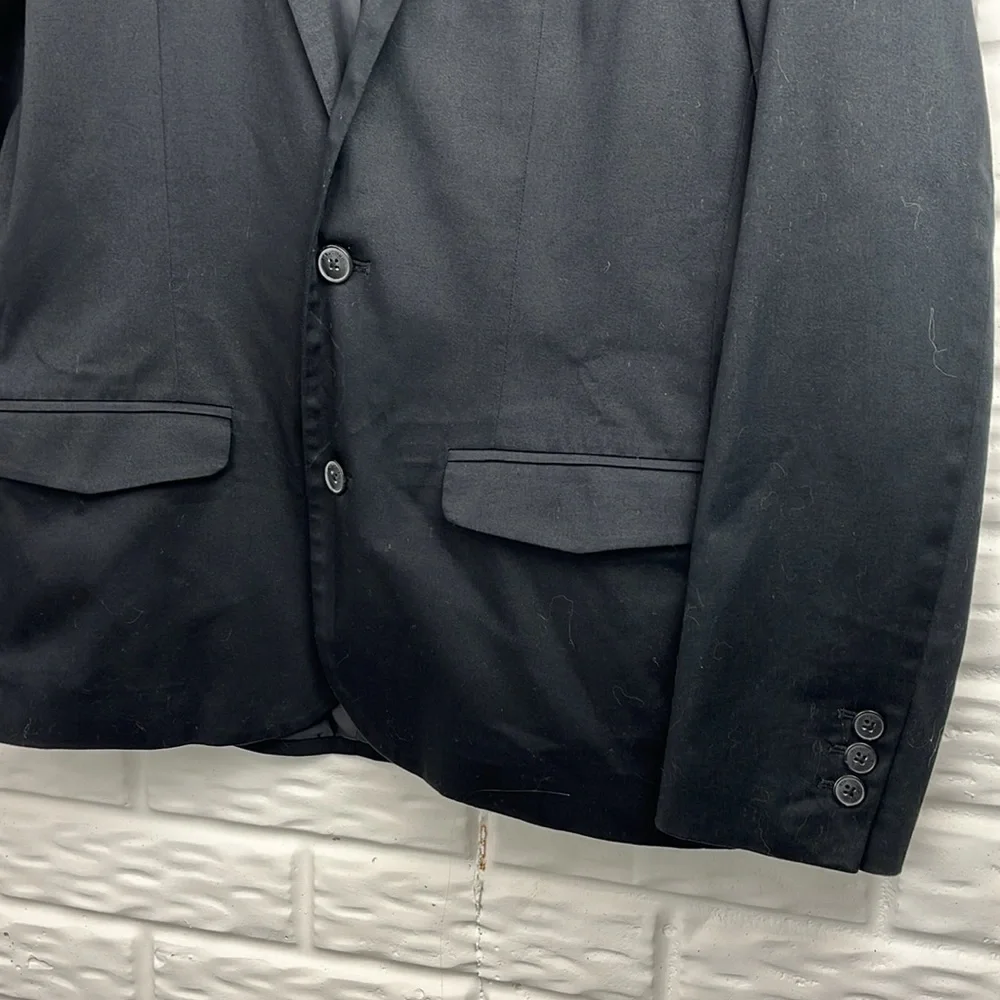 STRUCTURE BLAZER CASUAL TWO BUTTON COTTON SPANDEX LINED MENS SIZE SMALL